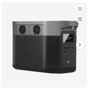Expand Capacity from 2048Wh to 4096Wh Solar Generator DELTA2MAX Power <b>Station</b> with Smart Extra Battery - Product Image 1