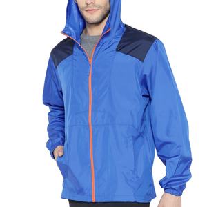 Chaqueta Cortavientos Impermeable para Hombre, Estilo Urbano con Cuello Alto Extragrande, Fabricante Mayorista 2026 - Product Image 1