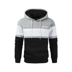 Street Style Custom Oversized Mens Hoodies Blank Plain Bulk Invierno Hombres Sudadera Pullover Hoodies - Product Image 1