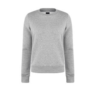 Sudadera de Cuello Redondo Ligera de Algodón 100% de Alta Calidad para Mujer, con Logotipo Personalizado, Hombros Caídos, Transpirable, Precio al por Mayor para Invierno - Product Image 6