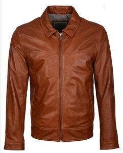 Chaqueta de Hombre con Logotipo Personalizado, Piel de Oveja Genuina, Impermeable, Transpirable, de Alta Calidad, Nuevo Modelo, Estilo con Cuello Alto - Product Image 3