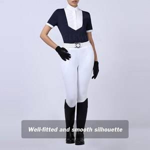 Hot <b>Sale</b> OEM Service Horse Riding Shirts New Design Light <b>Weight</b> Horse Riding Shirts <b>For</b> Sports - Product Image 3
