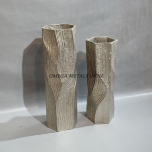 Vase à fleurs de table contemporain, design minimaliste, centre de table, OEM, logo personnalisé, emballage, fournisseur en gros, exportation - Product Image 2