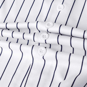 Vente en gros de maillots de baseball et de softball personnalisés pour hommes chemises unies à broderie vierge vêtements de club de baseball de softball - Product Image 6