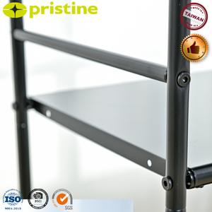 Estante Esquinero Metálico de 4 Niveles para Baño, Moderno y Duradero, para Almacenamiento en el Hogar - Product Image 6