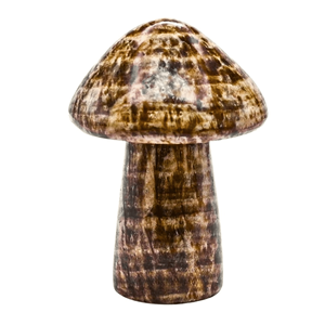 Aragonite champignon cristal naturel sculpture Mini Figurine pierre précieuse pour l'énergie Reiki Feng Shui décor à la maison et cadeaux - Product Image 1