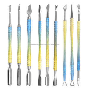 Empujador de Cutículas de Acero Inoxidable Reutilizable de Doble Color con Logotipo Personalizado, Removedor de Piel Muerta, Esmalte de Uñas en Gel, Manicura y Pedicura - Product Image 5