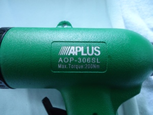 APLUS-Destornillador neumático de dos martillos, herramienta de aire eficiente, de tipo de dos martillos, para uso en el sector de la automoción, de tipo neumático, de - Product Image 3