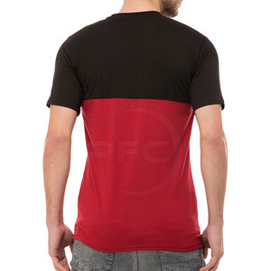 Venta al por mayor 100% algodón hombres camiseta OEM logotipo personalizado y color cuello redondo manga corta Fitness camiseta patrón sólido - Product Image 3