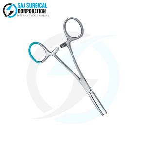 Pinzas profesionales de arteria Kocher Abrazadera quirúrgica de acero inoxidable con dentados transversales para agarrar tejido seguro - Product Image 6