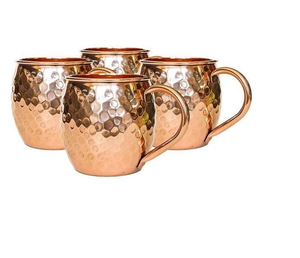 Vente en gros de tasses d'ours en cuivre écologiques pour les boissons de fête par Saniya Handicraft - Product Image 3