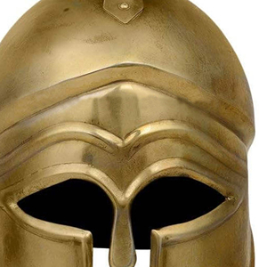 Armure en acier médiévale roi Leonidas grec 300 casque romain Plume guerrier chapeaux Antique décor à la maison cadeaux - Product Image 5