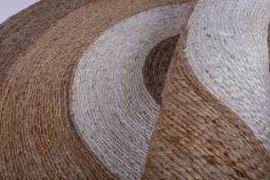 Alfombra de Yute Trenzada a Mano con Fibra Natural, Reversible, Antideslizante, Ecológica, Sostenible, Estilo Persa, Acolchada - Product Image 5