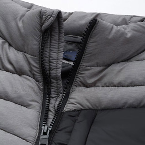 Veste matelassée coupe-vent pour homme de haute qualité à bas prix, taille plus, veste d'hiver matelassée personnalisée pour homme - Product Image 4