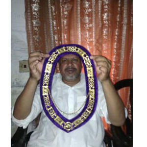 Ordre d'Athelstan Regalia Tabliers Brodé Maçonnique Regalia CRAFT MASTER MASON TABLIER LMBSKN CUIR - Product Image 3