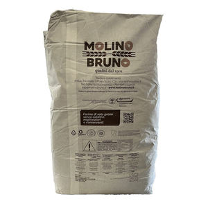 Farine de blé entier italienne de première qualité, type 25 kg, sac en vrac pour pizza, pain, pains à la viande, pâtisseries, prête à l'emploi, MOLINO BRUNO, export. - Product Image 3