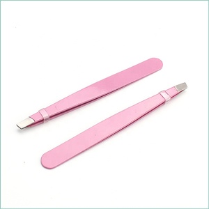 Pinzas de Precisión para Cejas, Depilación, Maquillaje, Herramientas de Belleza, Pinza de Acero Inoxidable con Punta Inclinada - Product Image 5