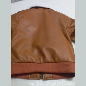Chaquetas de cuero para hombre de búfalo de piel de vaca genuina totalmente personalizadas hechas en Sialkot Pakistán chaqueta de cuero negro - Product Image 2