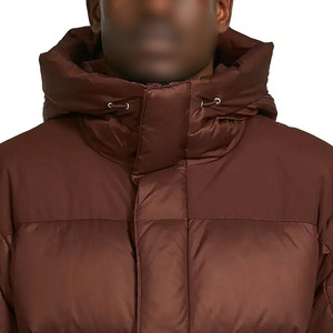 Veste polaire d'hiver de haute qualité pour hommes, manteau d'extérieur chaud et formel avec fermeture à glissière en toile épaisse et solide avec logo personnalisé - Product Image 5