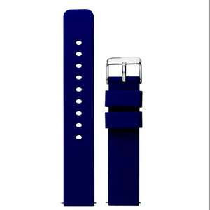 Correa de Reloj Inteligente Deportiva JD417 Azul Oscuro, Transpirable, Resistente al Agua, de Silicona Suave y Ligera, con Hebilla de Acero Inoxidable de 12-24 mm - Product Image 1