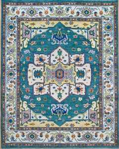 พรมอินเดียลายนามธรรมสำหรับห้องนอนห้องนั่งเล่นสำนักงาน-ช้อปปิ้งออนไลน์พรมสำหรับพื้นที่ที่มีคุณภาพสูง - Product Image 4