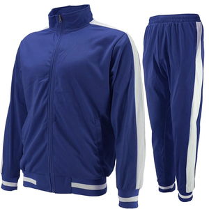 Ensemble de survêtement de jogging personnalisé de haute qualité en poly, avec logo personnalisé, pour homme, vêtements de sport - Product Image 5