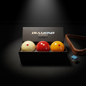 Bolas de Billar Diamond - Juego de 3 Cojines Carom Ultra-C de 61.5mm |   Balón Oficial de la PBA |   Hecho en Corea |   Resina Fenólica - Product Image 1