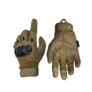 Gants tactiques en cuir 2025 couleurs personnalisées et logo Gants tactiques en cuir en gros - Product Image 1