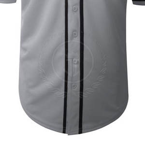Camiseta de Béisbol para Hombre, Estilo Nuevo, Personalizada, Transpirable, 100% Poliéster, con Bolsillos, Diseño Liso, Alta Calidad - Product Image 6