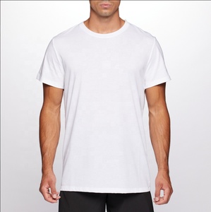 Camiseta deportiva de verano transpirable Dry Fit barata personalizada para hombre, camisetas en blanco para gimnasio y Fitness Atlético - Product Image 2