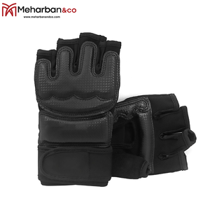 Guantes de Boxeo Personalizables de Medio Dedo para Entrenamiento de MMA y Muay Thai - Uso para Adultos - Product Image 2