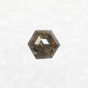 Piedra de corte elegante suelta Natural de diamante hexagonal rústico de 1,11 quilates para anillo de compromiso personalizado único y diseños de joyería hechos a mano - Product Image 4