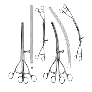 Pinzas Intestinales para Estómago Lane de 30 cm, Rectas y Curvas, Instrumentos Quirúrgicos de Calidad Profesional - Product Image 1