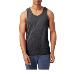 Wholesale <b>Price</b> Custom Logo Cotton Sleeveless Tank Top for Men Men's Fitness Workout Gym Wear <b>Running</b> Singlet Shirts BD - Product Image 6