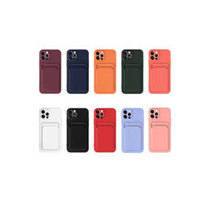 Joiecreatif ofix เคสซิลิโคนเหลวพรีเมี่ยมสำหรับ iPhone 12 PRO MAX เขียวเข้ม-บรรจุขายปลีก - Product Image 5