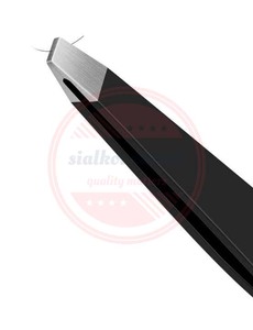 Pinzas de pestañas de salón de uso diario personalizadas de calidad superior 4 bolsillos Funda de cuero | caja de pinzas al por mayor - Product Image 6