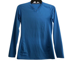 Chemises de compression en gros personnalisées, sous-vêtements de base en polyester, t-shirts de sport, manches longues, chemise de compression de gym, rash guard - Product Image 1