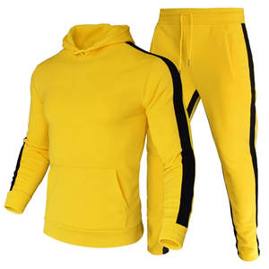 Conjunto Deportivo de Invierno para Hombre, Dos Piezas, Felpa, Traje para Correr, Alta Calidad, Hecho a Medida, Precio Bajo, Gran Venta - Product Image 1