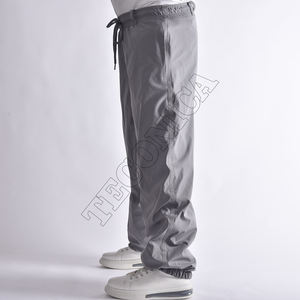 Pantalon de neige gris clair classique avec ceinture élastique coupe ample et couche intérieure chaude pour le temps froid - Product Image 4