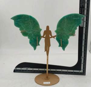 Alas de Ángel de Aventurina Verde, Pieza Decorativa Hecha a Mano para Sanación y Meditación, para el Hogar u Oficina - Product Image 1