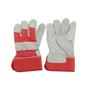 Guantes de seguridad de construcción de cuero de protección personalizada profesional de alta calidad 10in - Product Image 2