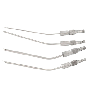 Tubo de succión Frazier manual certificado CE, equipo quirúrgico dental de acero inoxidable de grado médico para uso quirúrgico ENT - Product Image 2