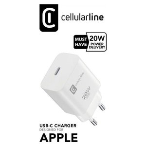 Chargeur USB Type-C 20W Power Delivery Blanc ACHIPHUSBCPD20SMLW - Product Image 2
