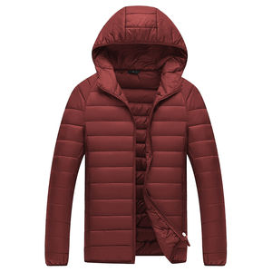 Chaqueta Universitaria de Otoño para Hombre, de Lona Recubierta, Ofrece Calidez Ligera, Material Transpirable, Capucha Cómoda - Product Image 6