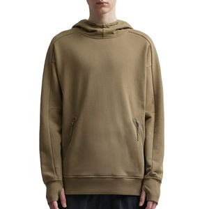 Sweat à capuche en molleton lourd pour homme, taille personnalisée, coton de haute qualité, technique de broderie pour l'hiver, service OEM - Product Image 1