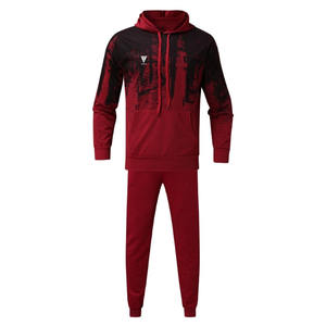 Conjuntos Deportivos de Gimnasio para Hombre de Marca, Ropa Deportiva de Primera Calidad, Multicolor, Dos Piezas, Tallas Grandes en Oferta - Product Image 1