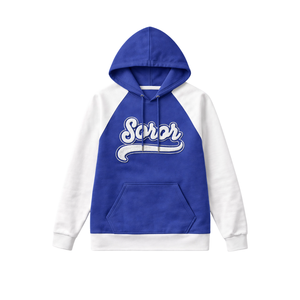 Sudadera con Mangas Raglán Azul de la Hermandad Zeta Phi Beta, Inspirada en los Fundadores de 1920, Ropa Premium para la Mujer Superior de la Hermandad Griega - Product Image 3