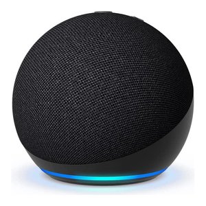 <span class=keywords><strong>ECHO</strong></span> <span class=keywords><strong>DOT</strong></span> <span class=keywords><strong>5</strong></span>.ª Generación, Color Carbón, Iluminación LED RGB, Mini Asistente de Voz, Resistente al Agua, USB/WiFi, 10W, Batería/DC B09B8X9RGM para Exteriores - Product Image 1