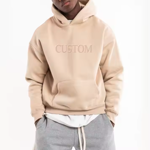 Sweat à capuche en coton de haute qualité à épaules tombantes Fabricant de sweats à capuche pour hommes personnalisés - Product Image 1