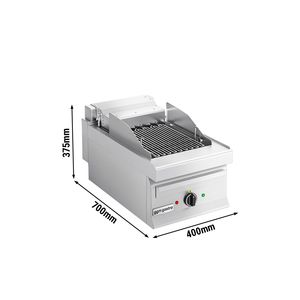 Parrilla Eléctrica Comercial para Asar al Agua - Rejilla Inclinable - 700 mm de Profundidad - Product Image 2